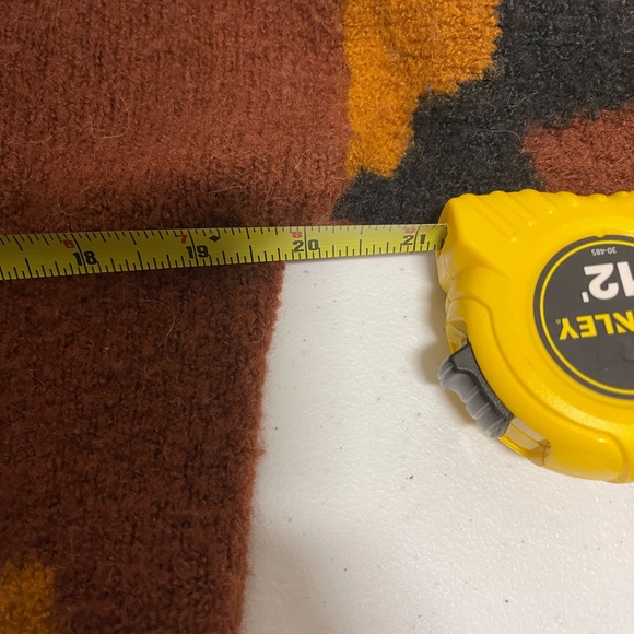 Madewell Floral Patterned Sweater - Brown/Burnt Orange and Yellow - Picture 5 of 5